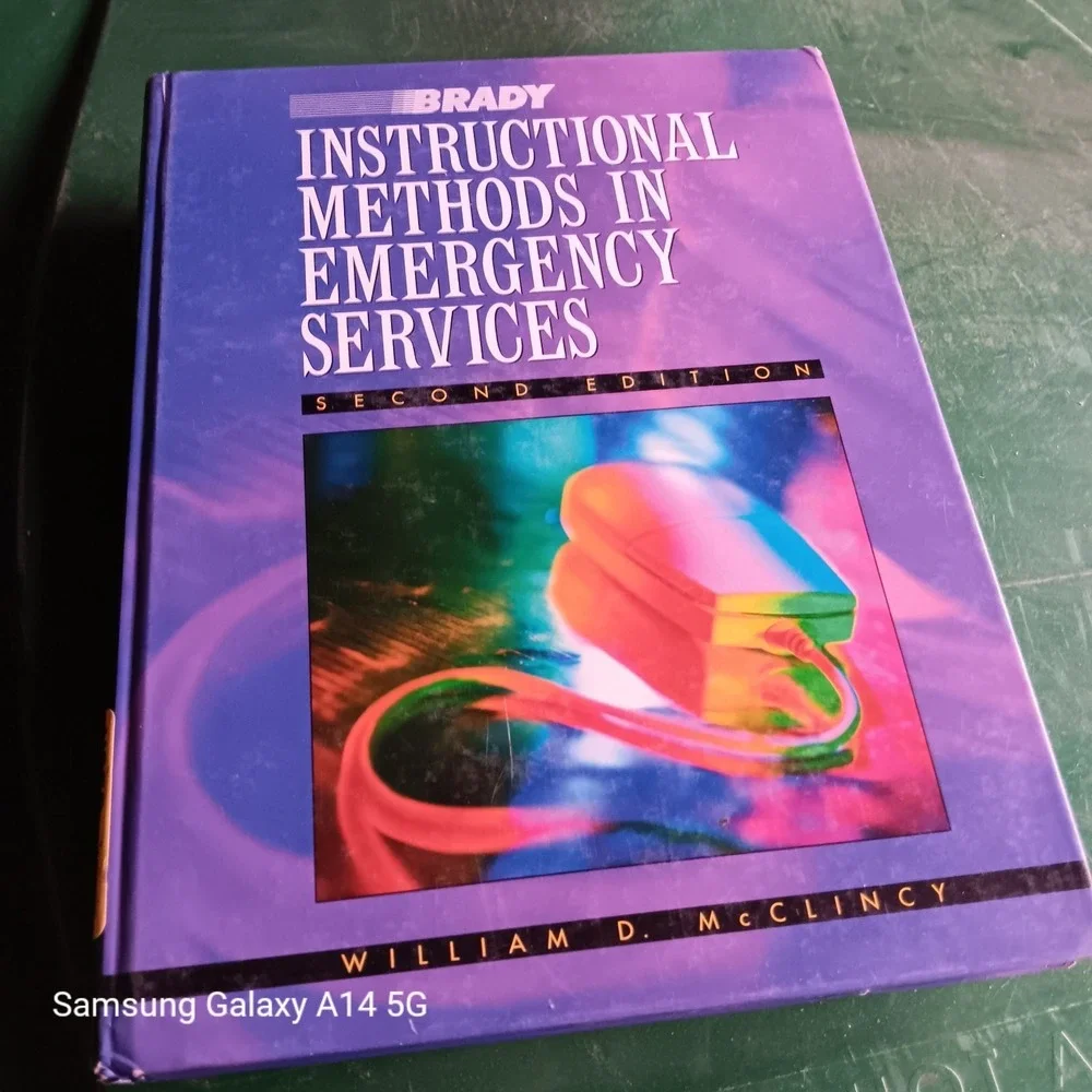 BRADY Instructional Methods Emergency Services McClincy Textbook 2nd Edition